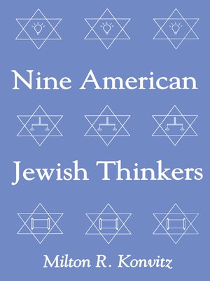 cover image of Nine American Jewish Thinkers
